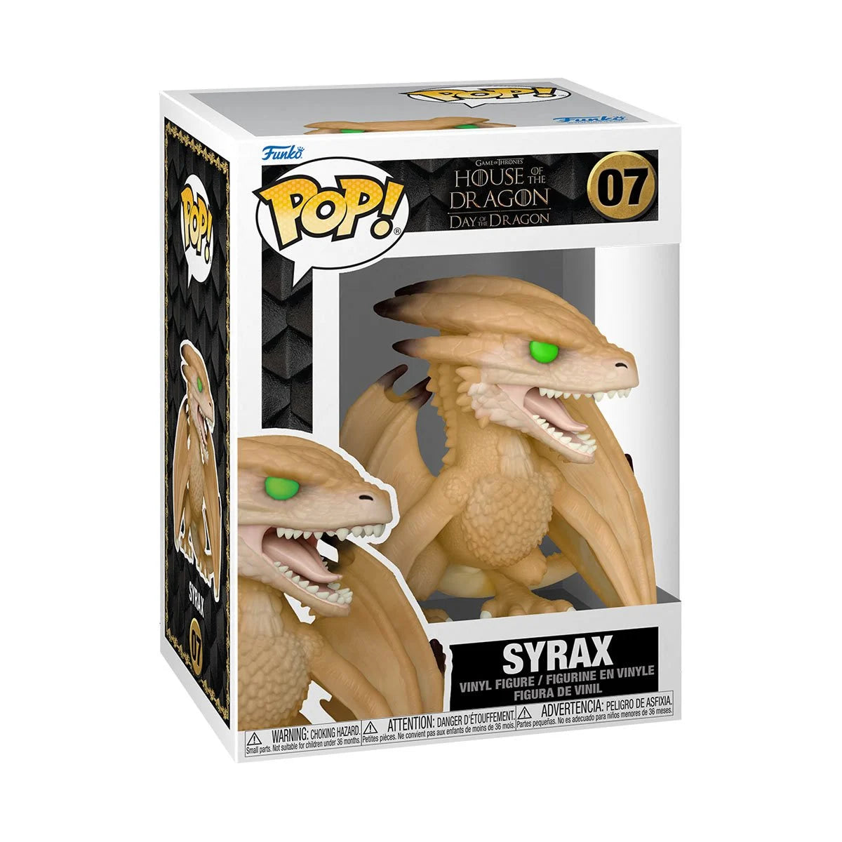 Funko Pop! House of the Dragon SYRAX #07 vinyl figure