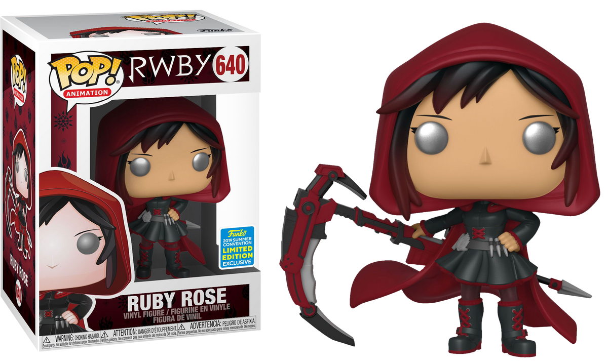 Funko Pop! Rwby RUBY ROSE #640 Summer Convention 2019