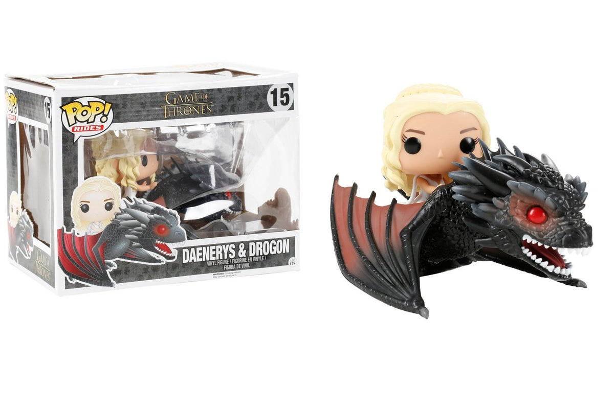 Bred vifte Ingeniører klasselærer Funko Pop! Game of Thrones DAENERYS & DROGON #15 – Stark Industries  Corporation