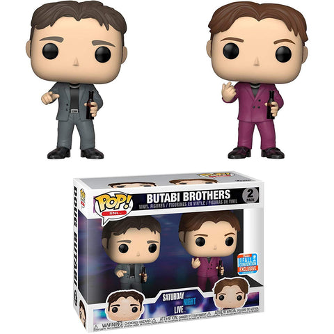 Funko Pop! Saturday Night Live BUTABI BROTHERS 2pack Fall Convention 2018 Exclusive