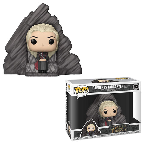 Funko Pop! Game of Thrones DAENERYS TARGARYEN ON DRAGONSTONE THRONE #63