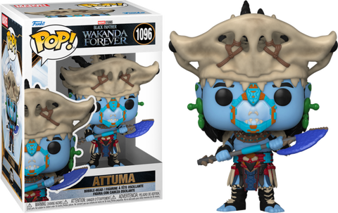 Funko Pop! Black Panther Wakanda Forever ATTUMA #1096 vinyl bobble-head figure