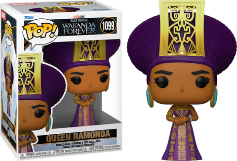 Funko Pop! Black Panther Wakanda Forever QUEEN RAMONDA #1099 vinyl bobble-head figure