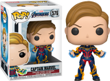 Funko Pop! Avengers: Endgame CAPTAIN MARVEL #576 with New Hair