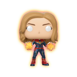 Funko Pop! Captain Marvel with Glowing Hands #432 Walmart Exclusive