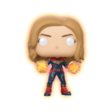 Funko Pop! Captain Marvel with Glowing Hands #432 Walmart Exclusive