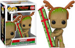 Funko Pop! Marvel The Guardians Of The Galaxy Holiday Special GROOT #1105 vinyl bobble-head figure