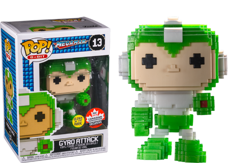 Funko Pop! Gyro Attack #13 GITD Limited Edition 2018 Canadian Convention Exclusive