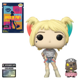 Birds of Prey Harley Quinn and Beaver Pop with Exclusive Collectible Card