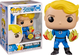 Funko Pop HUMAN TORCH Fantastic Four Glow In The Dark Specialty Series Exclusive