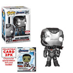 Funko Pop! Avengers: Endgame WAR MACHINE #461 with Collector Cards - EE Exclusive