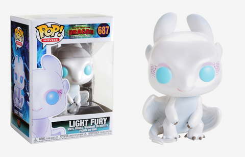 Funko Pop! Light Fury #687 How To Train Your Dragon: The Hidden World