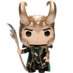 Funko Pop! Marvel Avengers LOKI WITH SCEPTRE #985 vinyl bobble-head figure EE Exclusive