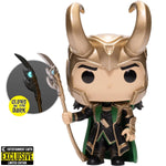 Funko Pop! Marvel Avengers LOKI WITH SCEPTRE #985 vinyl bobble-head figure EE Exclusive