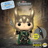 Funko Pop! Marvel Avengers LOKI WITH SCEPTRE #985 vinyl bobble-head figure EE Exclusive