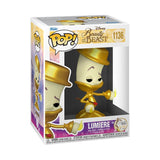 Funko Pop! Disney Beauty and the Beast LUMIERE #1136 vinyl figure