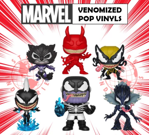 Funko Pop! Marvel Venom S2 Venomized Vinyl Figures