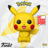 Funko Pop! Pokemon PIKACHU #01 vinyl figure 18" Super Sized Pop