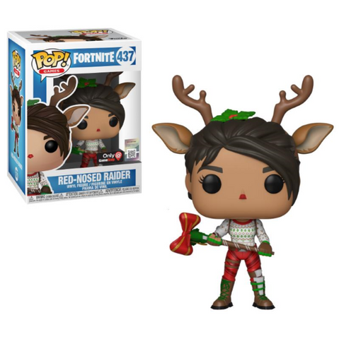 Funko Pop! Red-Nosed Raider #437 Fortnite EB Games Exclusive