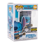 Funko Pop! Disney Lilo & Stitch STITCH WITH UKULELE #1044 vinyl figure EE Exclusive Diamond Collection
