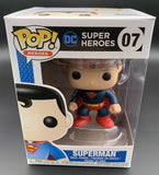 Funko Pop! DC Super Heroes SUPERMAN #07 vinyl figures + Chance for CHASE