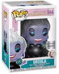 Funko Pop! Disney The Little Mermaid URSULA #568 METALLIC vinyl figure Summer Expo Disney Exclusive