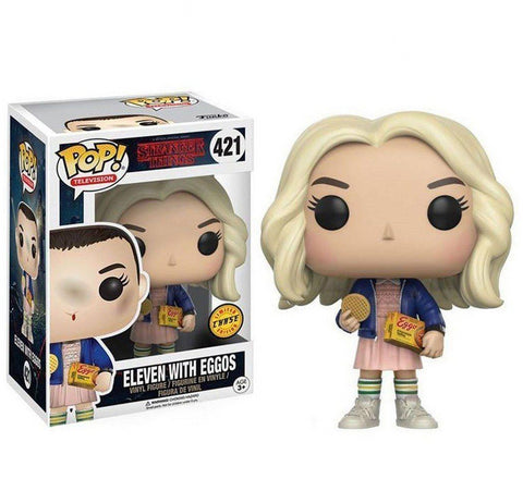 Funko Pop! Stranger Things ELEVEN WITH EGGOS #421 CHASE