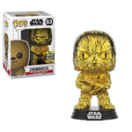 Funko Pop! Star Wars CHEWBACCA Gold Chrome #63 2019 Galactic Convention Exclusive