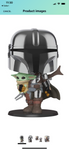 Funko Pop! Star Wars THE MANDALORIAN WITH CHILD #380 10” vinyl figure