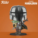 Funko Pop! Star Wars THE MANDALORIAN WITH CHILD #380 10” vinyl figure