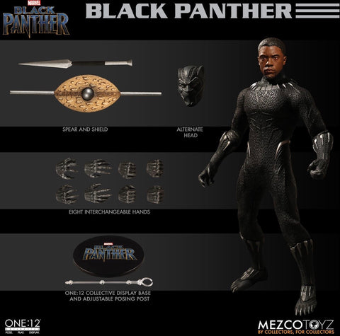 Black Panther ONE:12 Collective Action Figure by Mezco Toyz