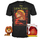 Funko Pop! Disney: The Lion King Flocked Mufasa #495 with Tee Shirt Target Exclusive