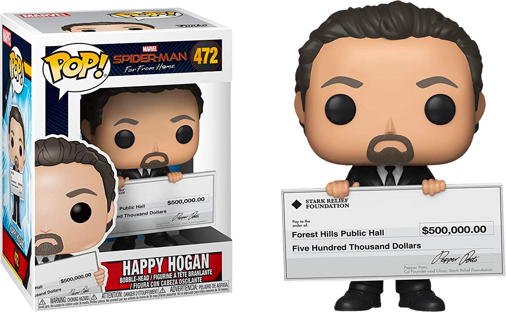 Funko Pop! Marvel: Spiderman Far From Home HAPPY HOGAN #472 – Stark  Industries Corporation